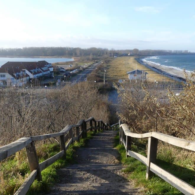 Impressionen aus Rerik - Blick auf Halbinsel Wustrow