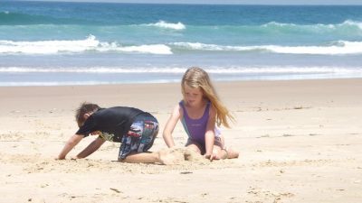 Ausflugstipps für Familien - Ostseebad Rerik - Kinder am Strand